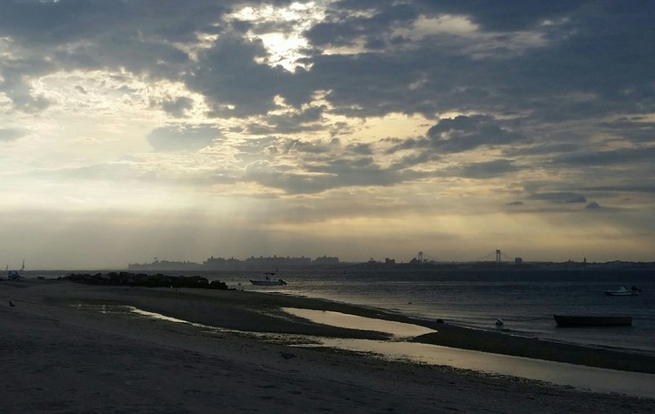 Cloudy Beach Day
