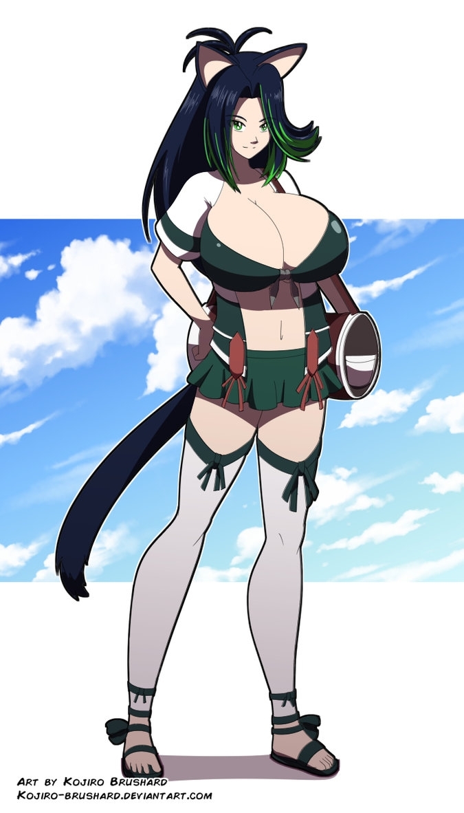 Anime Ninja cat lady