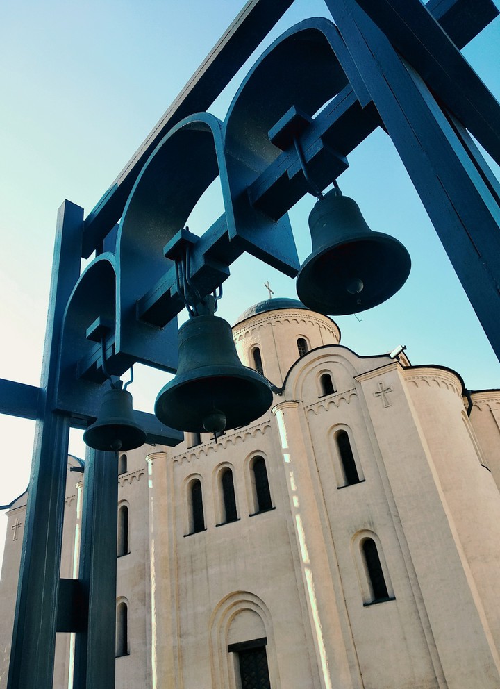 bells in Podil district