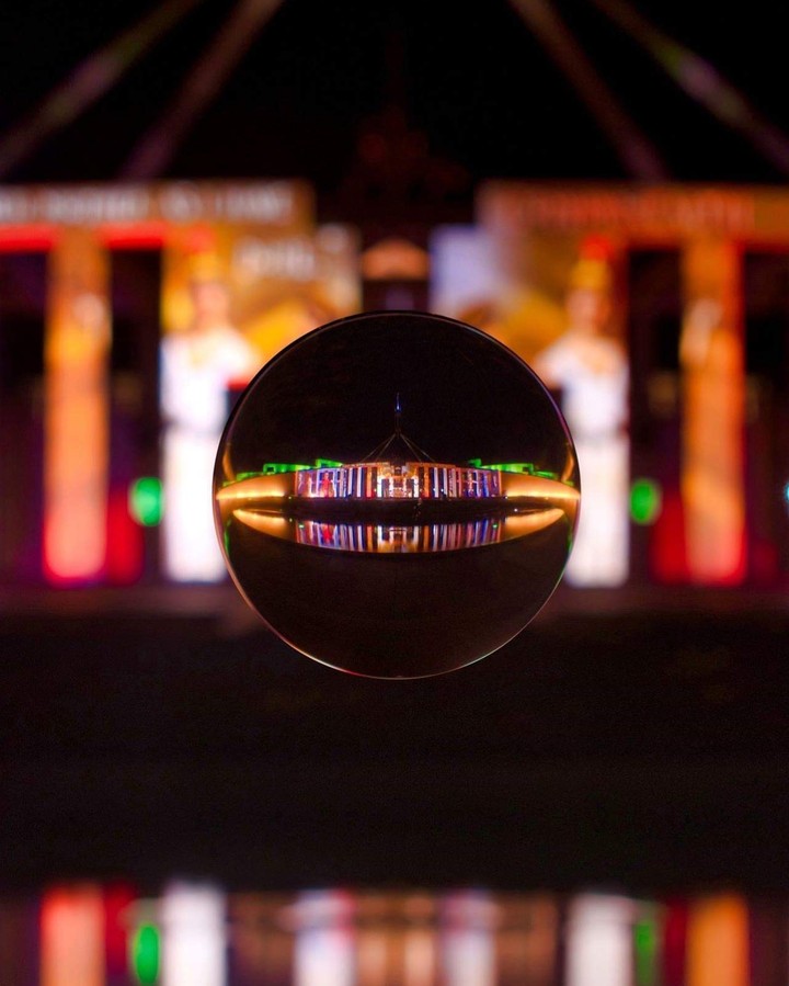 Parliament House at night