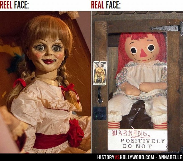 reel and real anabelle doll