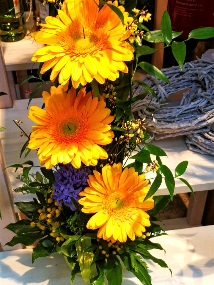 Gerbera im Blumenstrauß