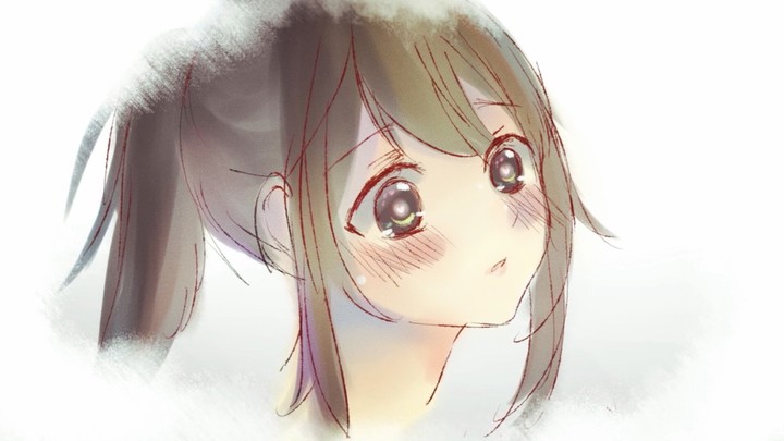 Yandere is blushing