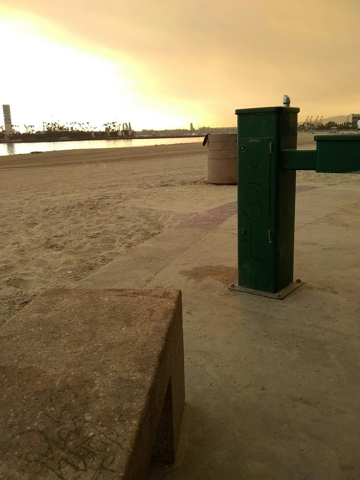 Sunrise in Long Beach CA
