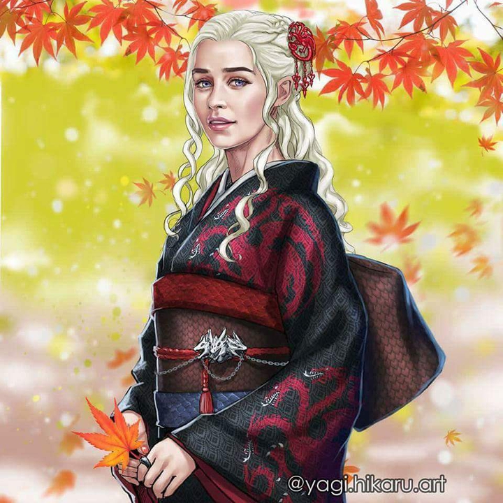 Daenerys in kimono
