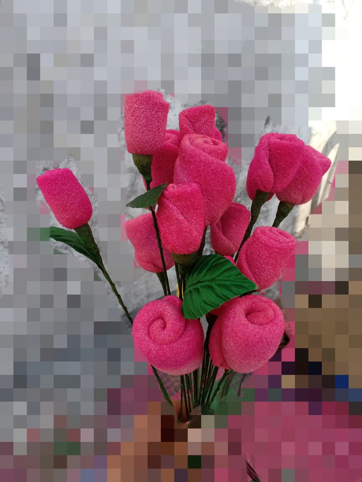 handmade rose