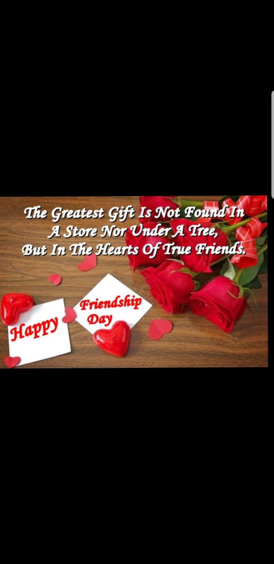 happy friendship day to all