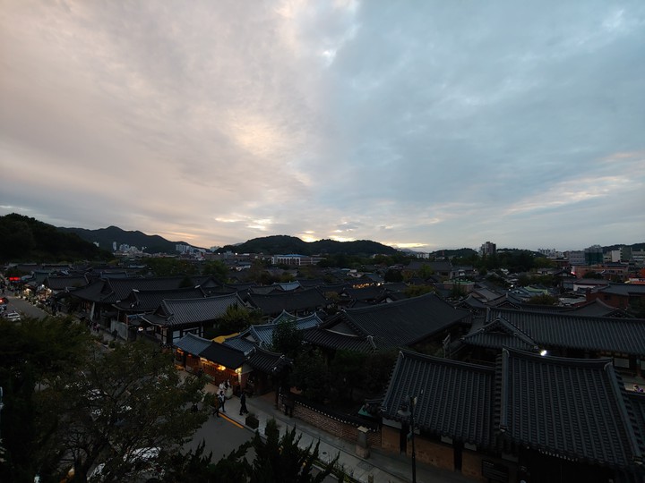 옥상 야경