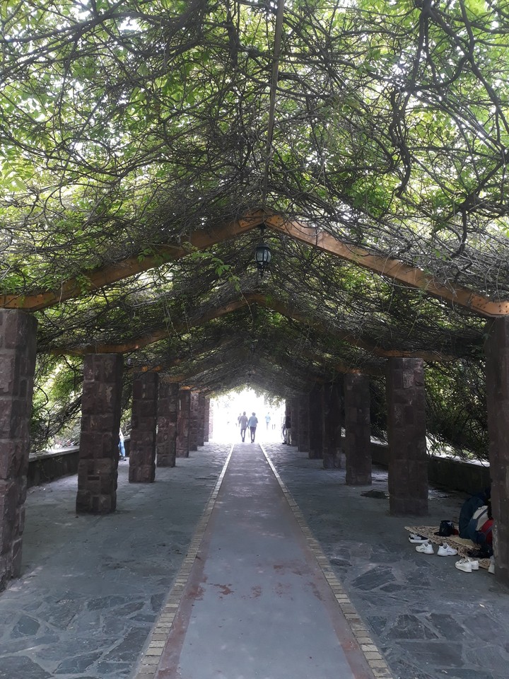 Abbas Abad hills,water and fire park inTehran Iran