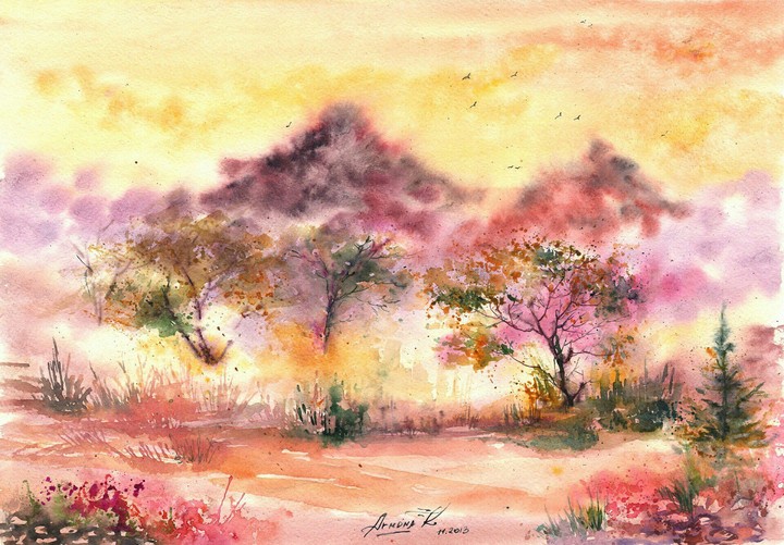 Colour trees.