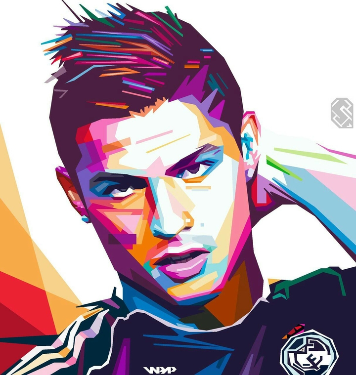Cartoon Ronaldo