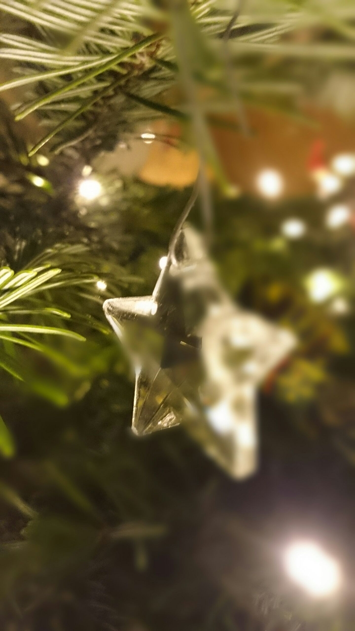 Glasstern, Weihnachten
