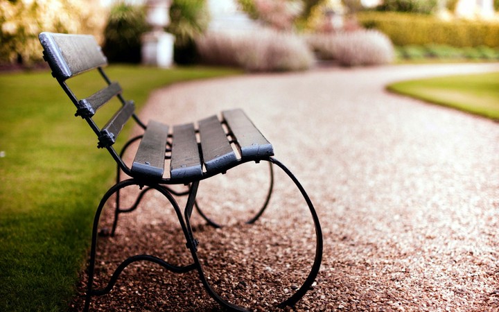 park bench