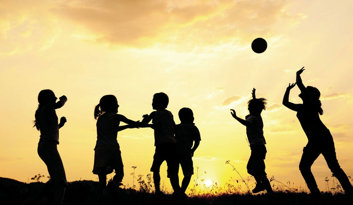children to play outside
