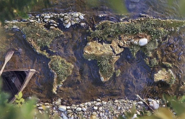 Natural World Map
