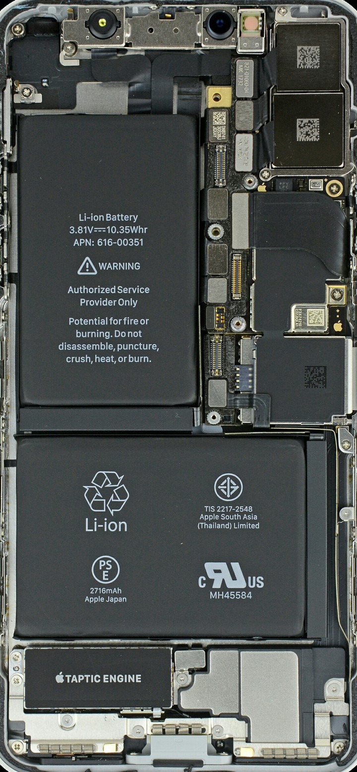 iPhone x ray
