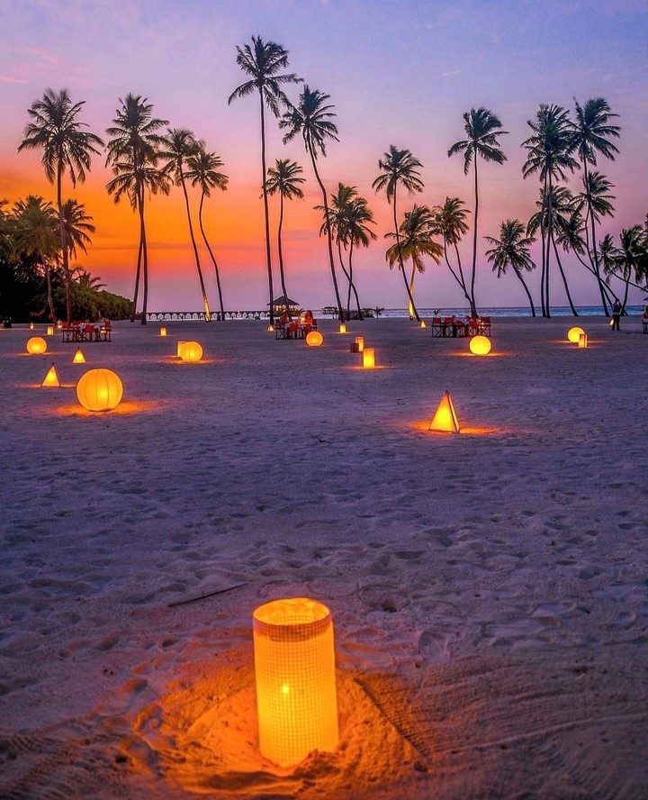 On the beach