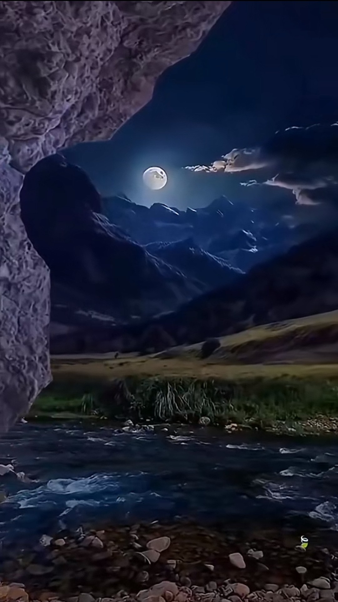 обои Rock, stream
