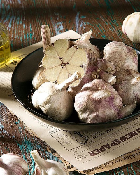 sfondi plant, Garlic