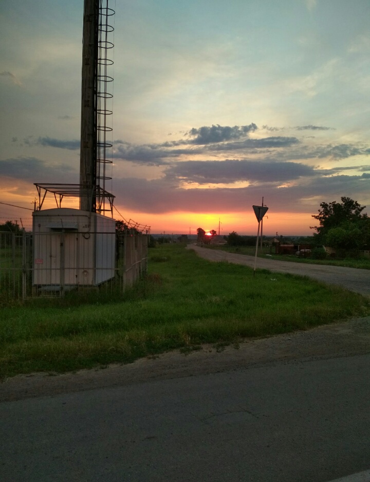 красивый закат