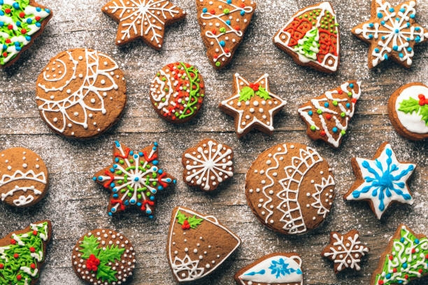 decorated gingerbread cookies