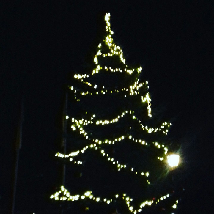 Dorf Weihnachtsbaum