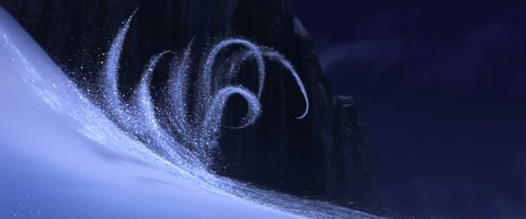 Frozen magic snow
