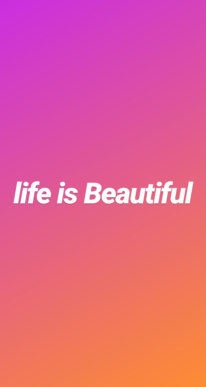 life is Beautiful
