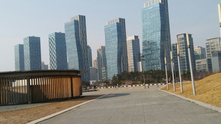 청라 센트럴파크에서