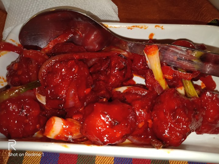 Indian style Taipei chicken