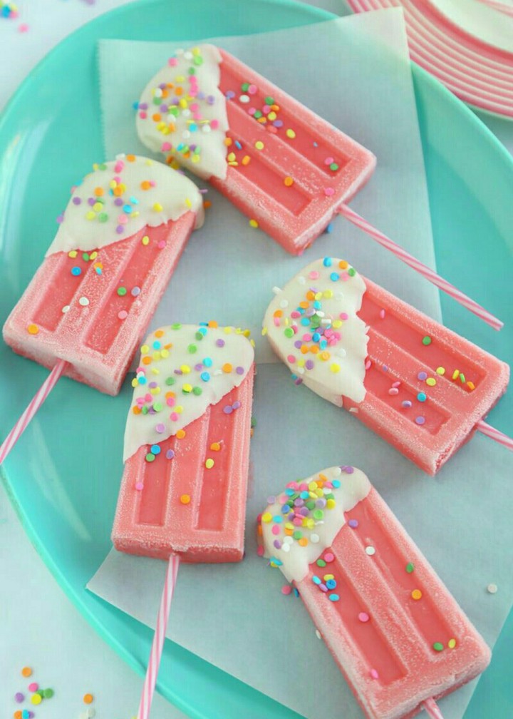Strawberry Icepop