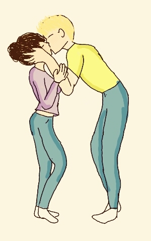 hope it is okay cus' I drew it in a hurry ^^