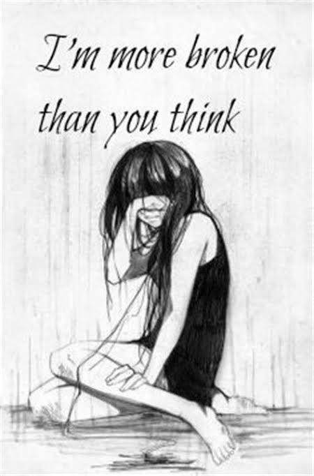 broken