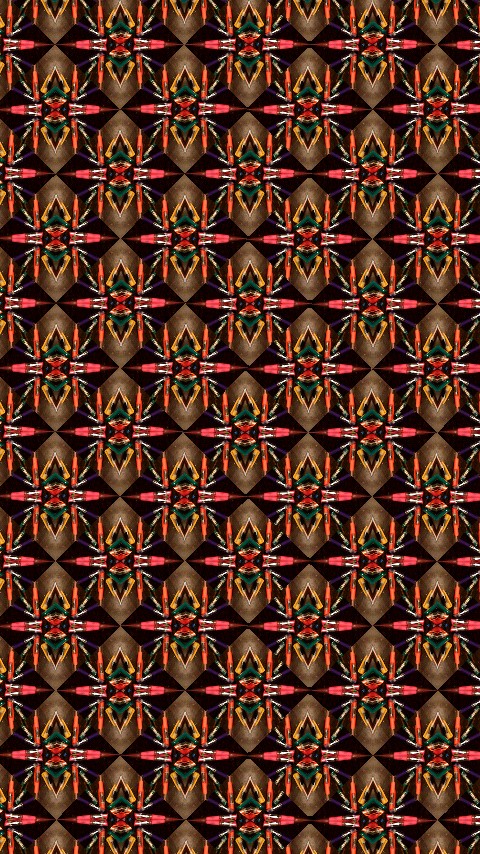 gel pens kaleidoscope