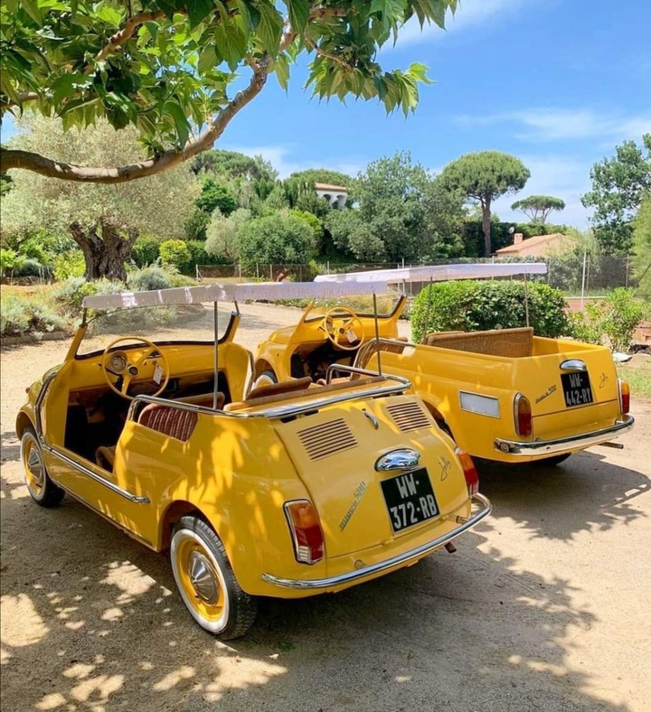 yellow car