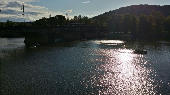 Moldau in Prague