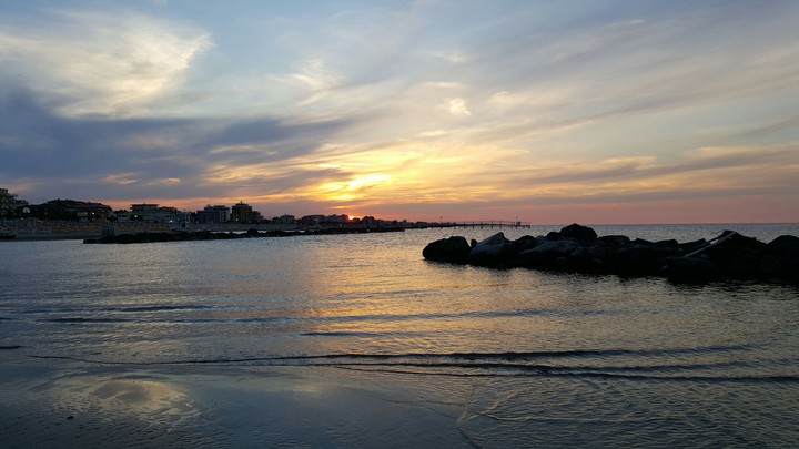 The Rimini sea