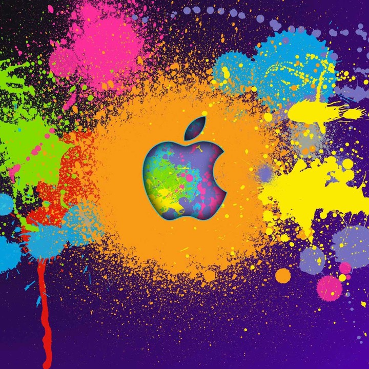 APPLE Радужний стиль