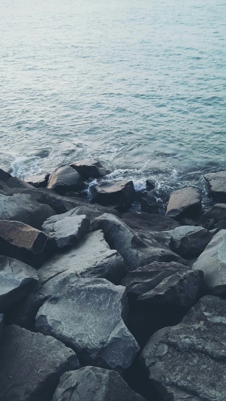 Stones by the sea