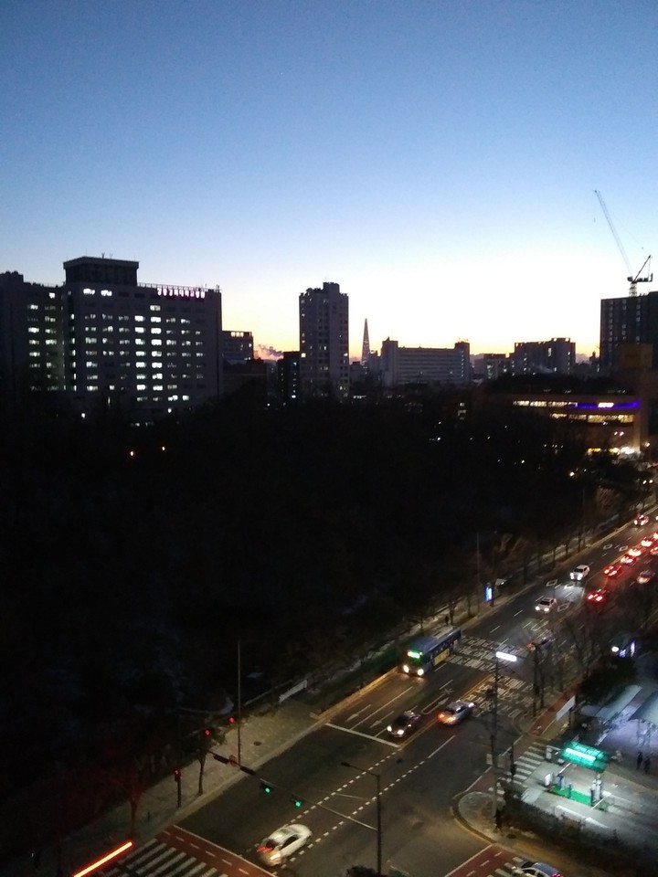 겨울의 밤