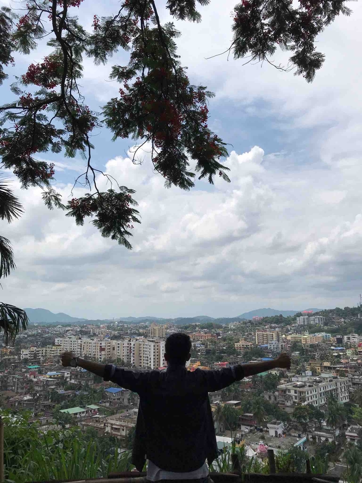 guwahati from gandhi mandap