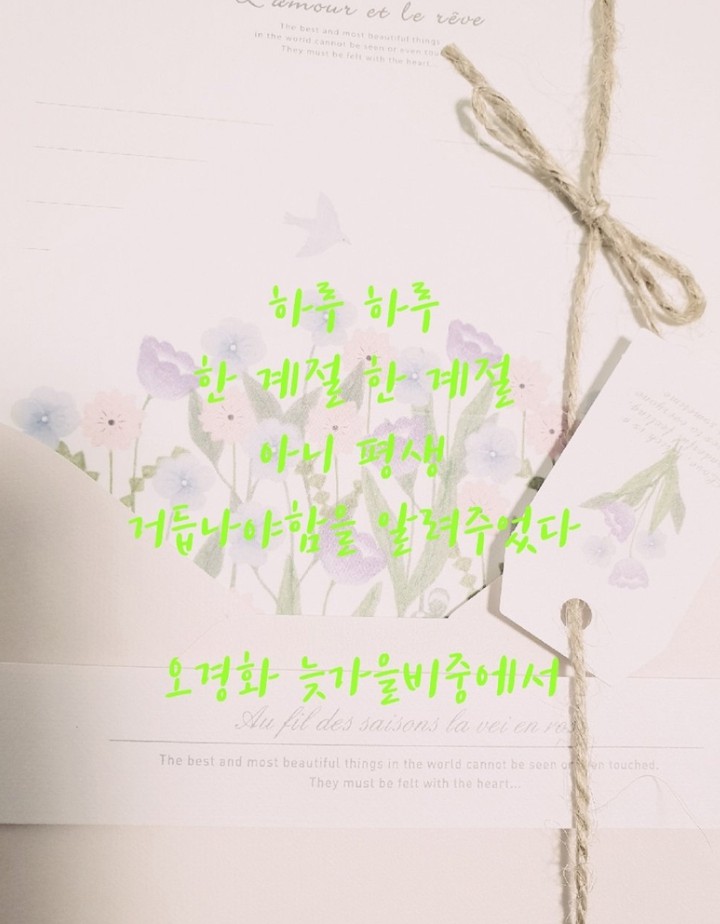 늦가을비