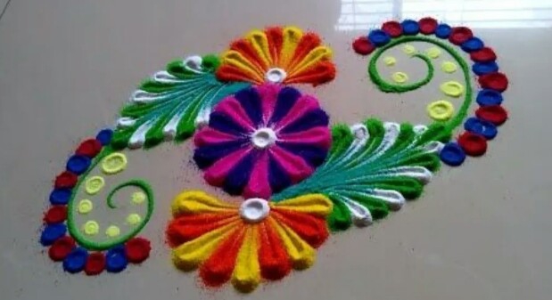 Nice rangoli