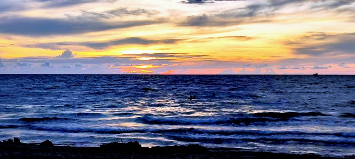 atardecer en Colombia