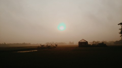 sunset..