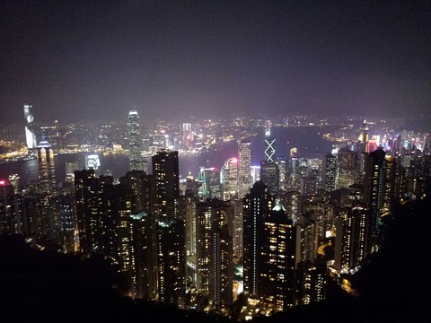 Night view of Hongkong