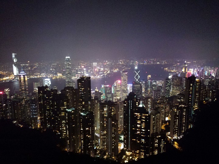 Night view of Hongkong