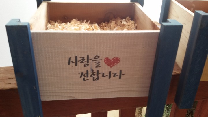 사랑을 전합니다