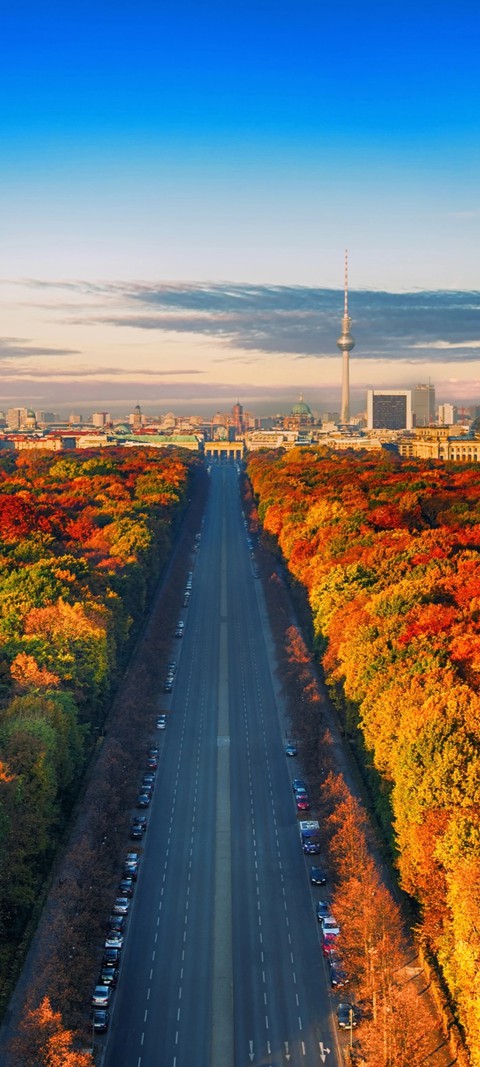 route to the city