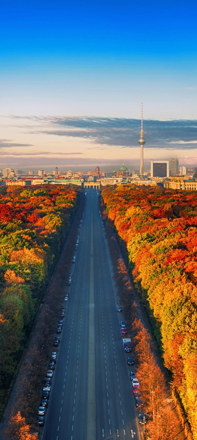 route to the city